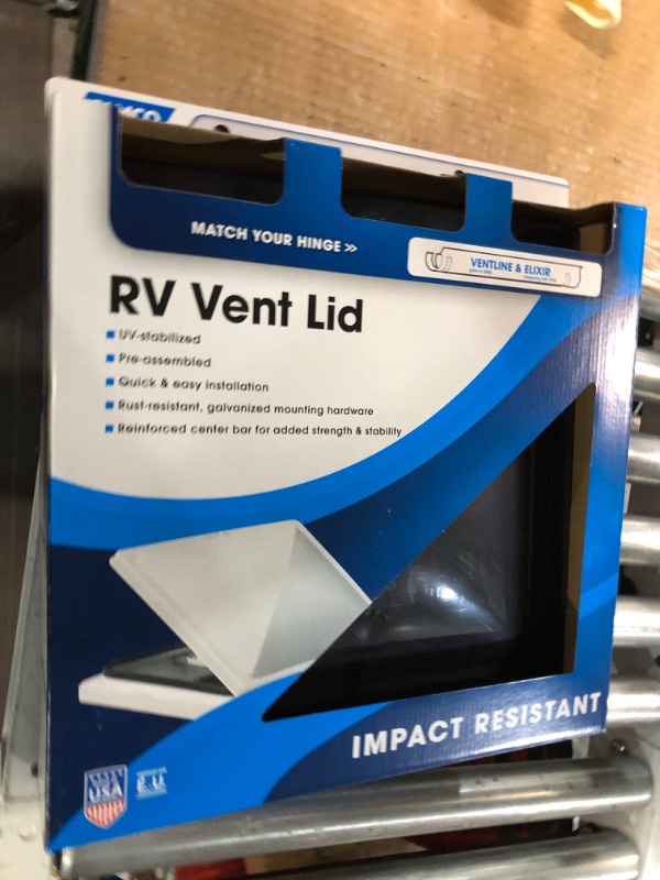 Photo 2 of Camco 40148 Replacement Vent Lid for Ventline/Elixir (Smoke Tint) Ventline (Pre '08 Models)/Elixir ('94 & Up Models) Smoke