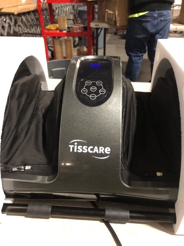 Photo 3 of * used  * see all images * 
TISSCARE Shiatsu Massage Foot Massager Machine - Improves Blood Flow Circulation