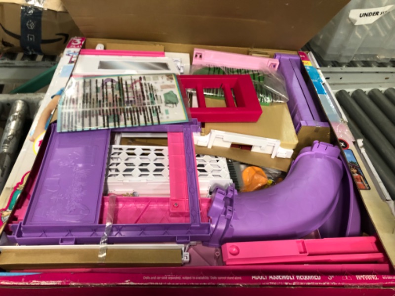 Photo 2 of ***USED - POSSIBLY MISSING PARTS***
Barbie Dreamhouse, Doll House Playset with 70+ Accessories Including Transforming Furniture