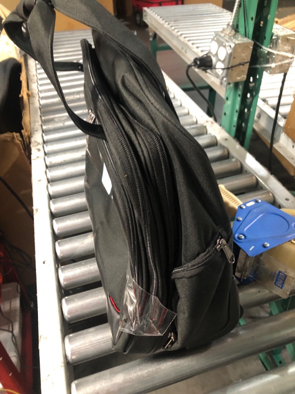 Photo 1 of Rolling Laptop Bag Women Men Rolling Briefcase for Women with Wheels 17.3 Inch Rolling Computer Bags Laptop Case for Work Travel Business Laptop Roller Bag Overnight with RFID Pockets Carry on, Black