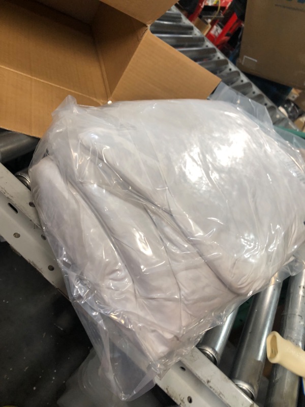 Photo 1 of JA COMFORTS 26×26 Decorative Down Feather Throw Pillow Inserts(Set of 2)-5% Down Filling, Filling Weight 52 OZ, Cotton Cover, Square, Machine Wash, White 26×26 (2 Pack)