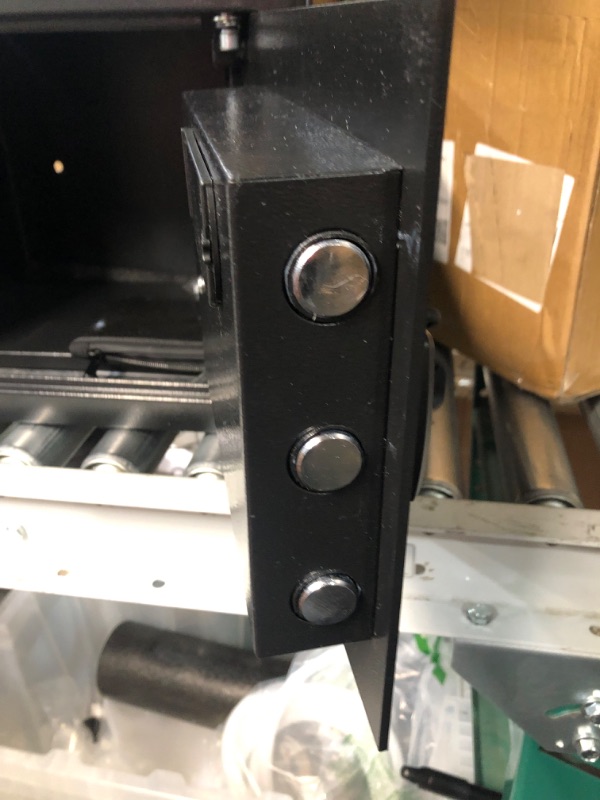 Photo 1 of 1.2 Cu ft Home Safe Fireproof Waterproof, Digital Home Security Safe with Electronic Keypad & Sensor Light, Fireproof Safe with Fireproof Document Bag, Medicine Lock Box for Money Firearm Valuables 1.2 Cubic Feet