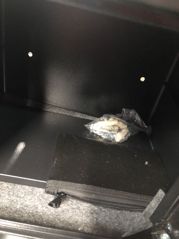 Photo 1 of 1.2 Cu ft Home Safe Fireproof Waterproof, Digital Home Security Safe with Electronic Keypad & Sensor Light, Fireproof Safe with Fireproof Document Bag, Medicine Lock Box for Money Firearm Valuables 1.2 Cubic Feet