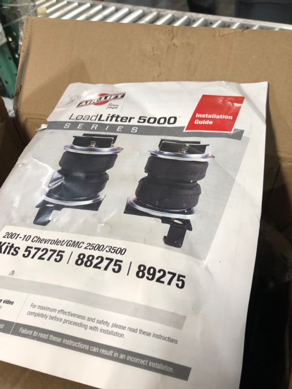 Photo 1 of Air Lift 57204 LoadLifter 5000 Air Suspension Kit