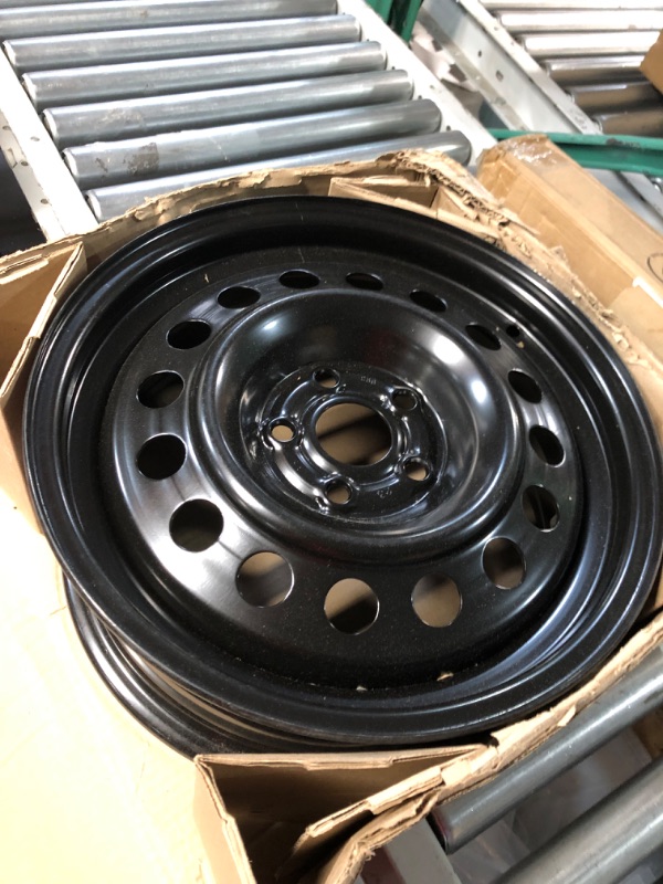 Photo 1 of Dorman 939-119 15 x 6 In. Steel Wheel Compatible with Select Toyota Models, Black