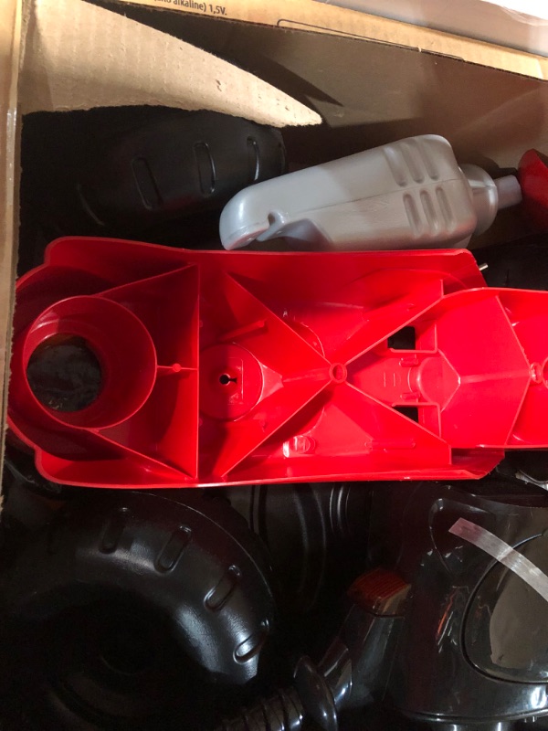 Photo 1 of Fisher-Price Harley Davidson Toddler Tricycle Ride-On Preschool Toy, Lights & Sounds Trike with Adjustable Seat, Large Harley Lights & Sounds Trike