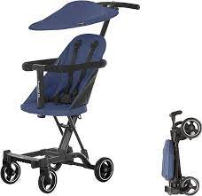 Photo 1 of Dream On Me Coast Rider Umbrella Stroller, Lightweight Stroller with Compact Fold, One Hand Easy Fold Baby Stroller, Removable Canopy, Adjustable Handle and Soft-Ride Wheels, Navy