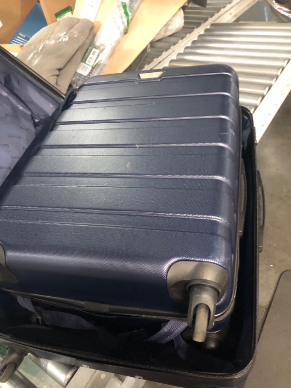 Photo 2 of * used * signs of wear and tear * 
COOLIFE Luggage 3 Piece Set Suitcase Spinner Hardshell Lightweight TSA Lock Navy