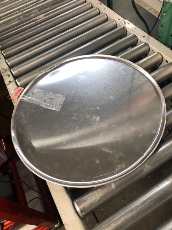 Photo 3 of **READ NOTES BELOW**American Metalcraft HATP20 Pizza Pans, 20" Length x 20" Width, Silver