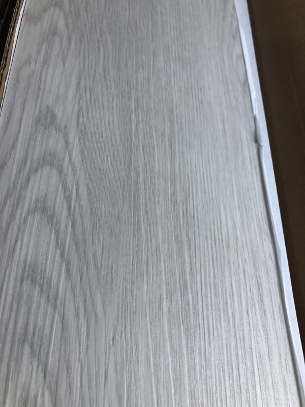 Photo 5 of LUCiDA SURFACES Luxury Vinyl Floor Tiles-Peel & Stick Adhesive Flooring for DIY Installation-36 Wood-Look Planks-BaseCore-54 Sq. Feet Box of 36 Planks Cotton 36