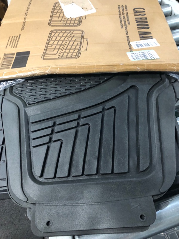 Photo 2 of [READ NOTES]
FH Group Automotive Floor Mats - Heavy-Duty Rubber Floor Mats for Cars, Universal Fit Full Set, Climaproof Floor Mats, Trimmable Floor Mats 