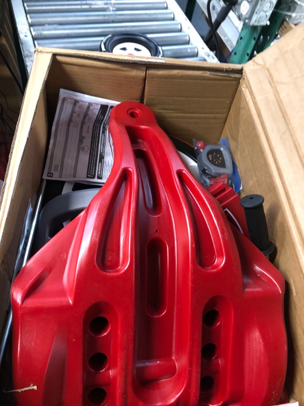 Photo 1 of *MISSING REAR WHEELS* Radio Flyer Deluxe Big Flyer, Outdoor Toy for Kids Ages 3-7, Red Toddler Bike