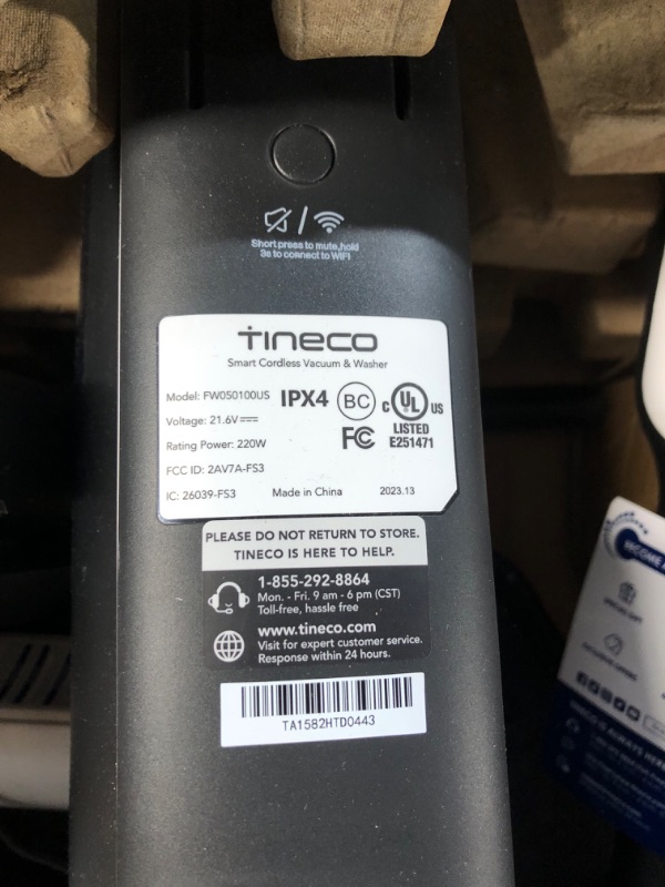 Photo 4 of **NONREFUNDABLE**FOR PARTS OR REPAIR**SEE NOTES**
Tineco Floor ONE S3 Cordless Hardwood Floors Cleaner