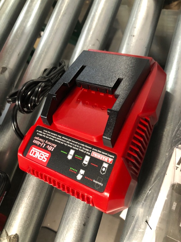 Photo 1 of Senco 10M0001N Fusion F-18XP 18V Lithium-Ion 2-1/8 in. Cordless 18 ga. Brad Nailer (1.5 Ah) 18 Gauge