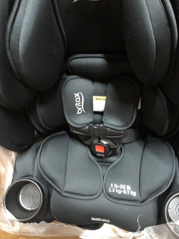 Photo 1 of Britax One4Life Convertible Car Seat, 10 Years of Use from 5 to 120 Pounds, Converts from Rear-Facing Infant Car Seat to Forward-Facing Booster Seat, Machine-Washable Fabric, Onyx