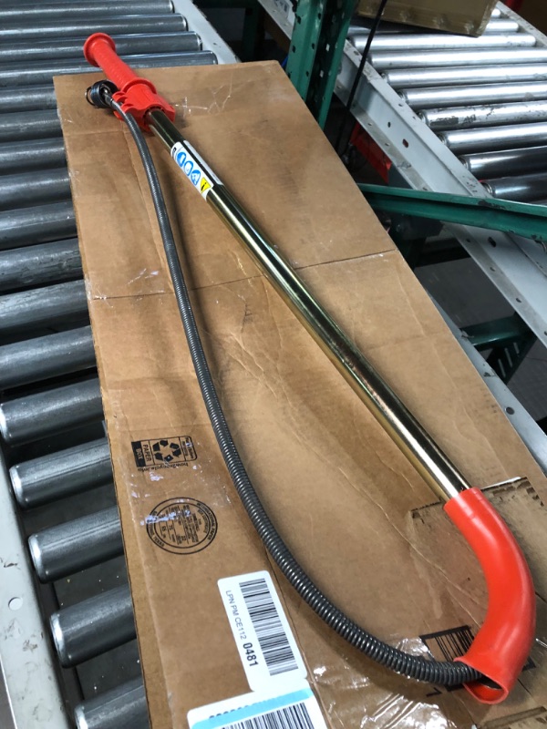 Photo 3 of RIDGID 59802 K-6 DH Toilet Auger, 6-Foot Toilet Auger Snake with Drop Head to Clear Clogged Toilets with Hard Angles