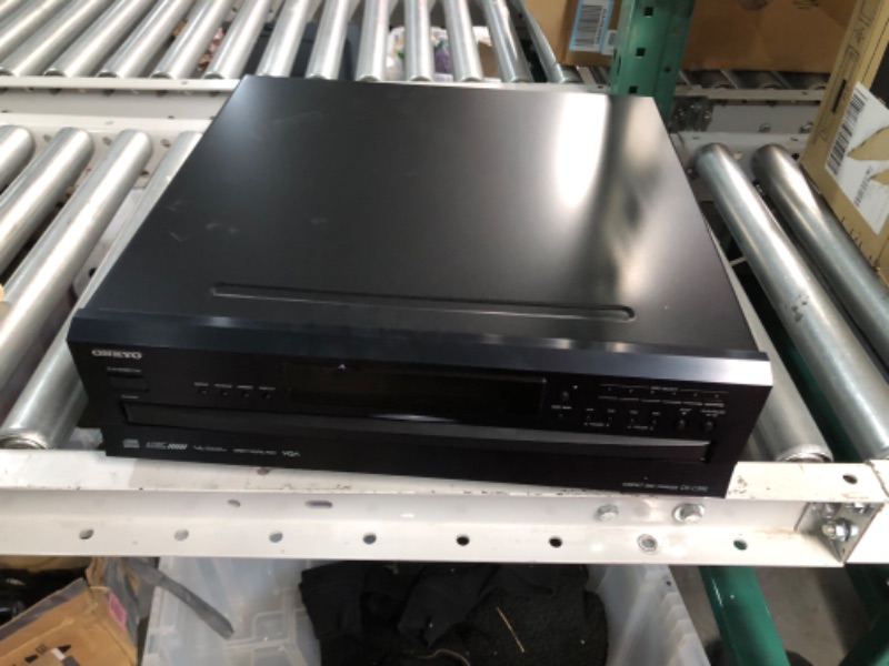 Photo 4 of USED PARTS ONLY*********
Onkyo DXC390 6-Disc Carousel Changer CD Player, Black