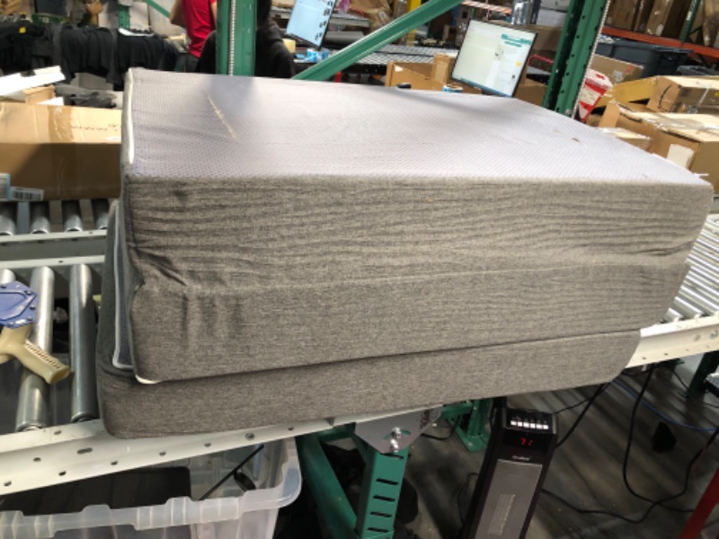 Photo 1 of * important * see clerk notes *
Molblly Folding Mattress, 3 inch Twin XL Tri-Folding Memory Form Mattress, Portable Trifold Mattress 