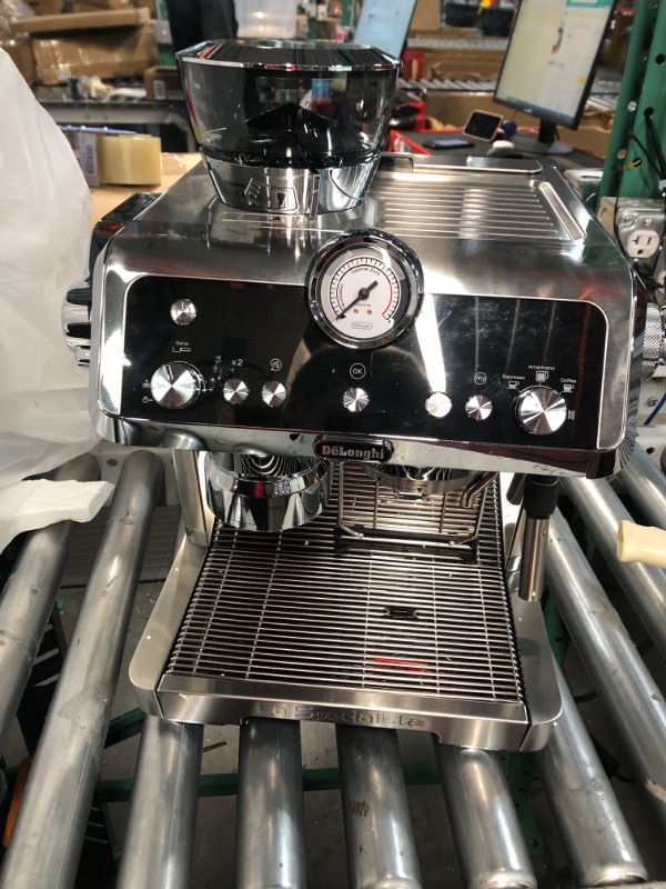 Photo 4 of ***MISSING POWER CORD - UNABLE TO TEST - USED AND DIRTY***
De'Longhi La Specialista Espresso Machine with Sensor Grinder, Dual Heating System, EC9335M