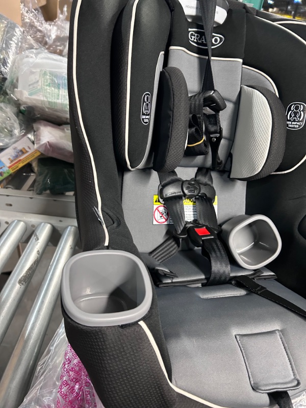 Photo 4 of ***SEE NOTES*** Graco Extend2Fit Convertible Car Seat, Ride Rear Facing Longer with Extend2Fit, Gotham 2-in-1 Gotham