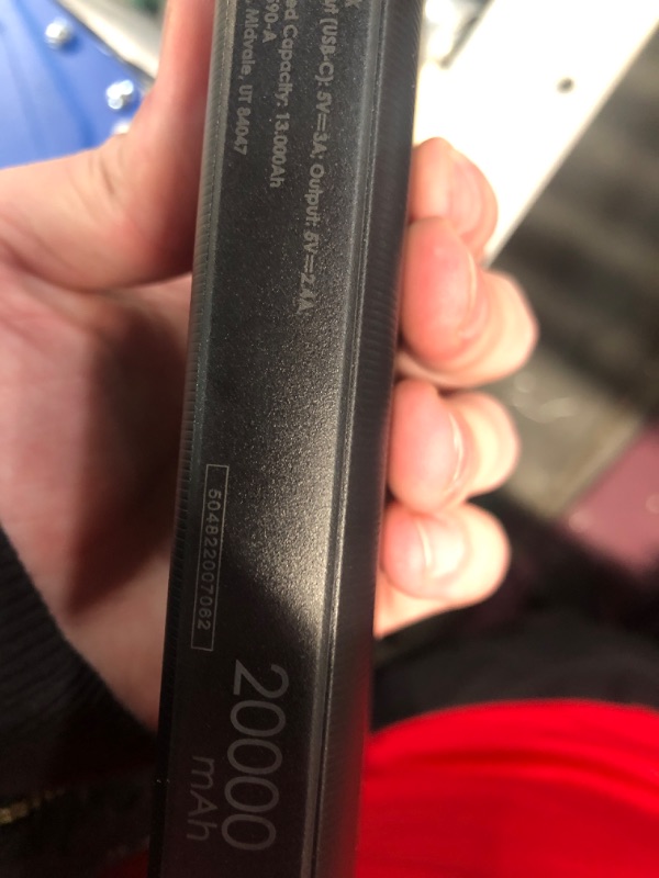 Photo 1 of mophie Powerstation with PD Power Bank - 10,000 mAh Large Internal Battery, (1) USB-A Port and (1) 18W USB-C PD Fast Charging Input/Output Port, Travel-Friendly, Includes USB-A to USB-C Power Cord
