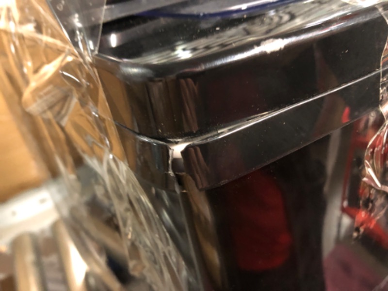 Photo 1 of **HEAVILY USED/RUSTED**FOR PARTS ONLY**
Avanti Elite Series Countertop Nugget Ice Maker and Dispenser, 33 lbs, in Black Stainless Steel (NIMD3314BS-IS)
