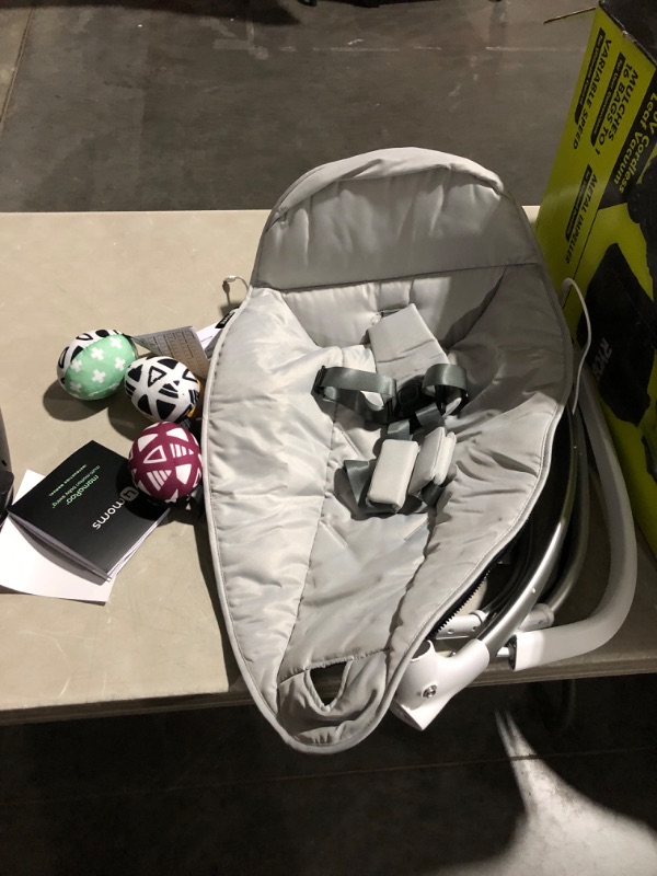 Photo 7 of **PARTS ONLY**NON REFUNDABLE NO RETURNS SOLD AS IS**
***USED - UNABLE TO TEST***
4moms MamaRoo Multi-Motion Baby Swing, Bluetooth Baby Swing with 5 Unique Motions, Grey