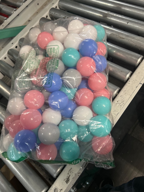 Photo 2 of Ball Pit Balls 100 for Toddlers ***UNSURE HOW MANY IN BAG***