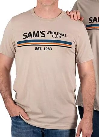 Photo 1 of Sam's Club Retro Adult Tee SIZE LARGE AND MEDIUM 