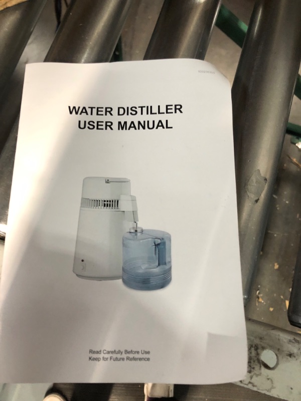 Photo 1 of CO-Z 1.1 Gallon Water Distiller, 750W Countertop Home Office Countertop Distiller Water Making Machine, 4L Distilled Clean Water Maker, Distill Distilling Water Purifier Distillers, Pure Water Maker