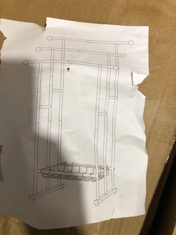 Photo 3 of * incomplete * sold for parts *
free standing towel rack 