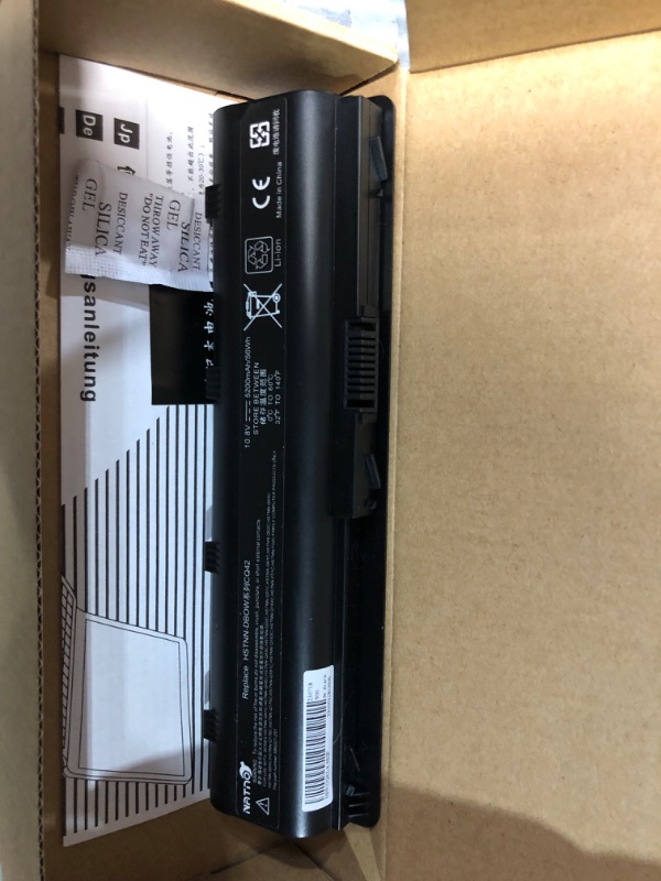 Photo 2 of 593553-001 593554-001 MU06 MU09 Extended Laptop Battery for HP Pavilion 