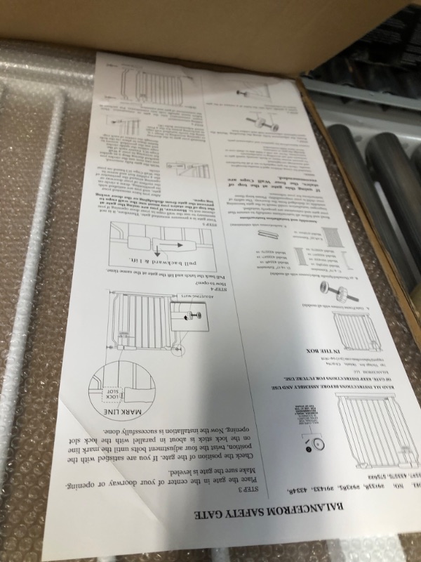 Photo 4 of BalanceFrom Easy Walk-Thru Safety Gate 29.1 - 33.8" Wide