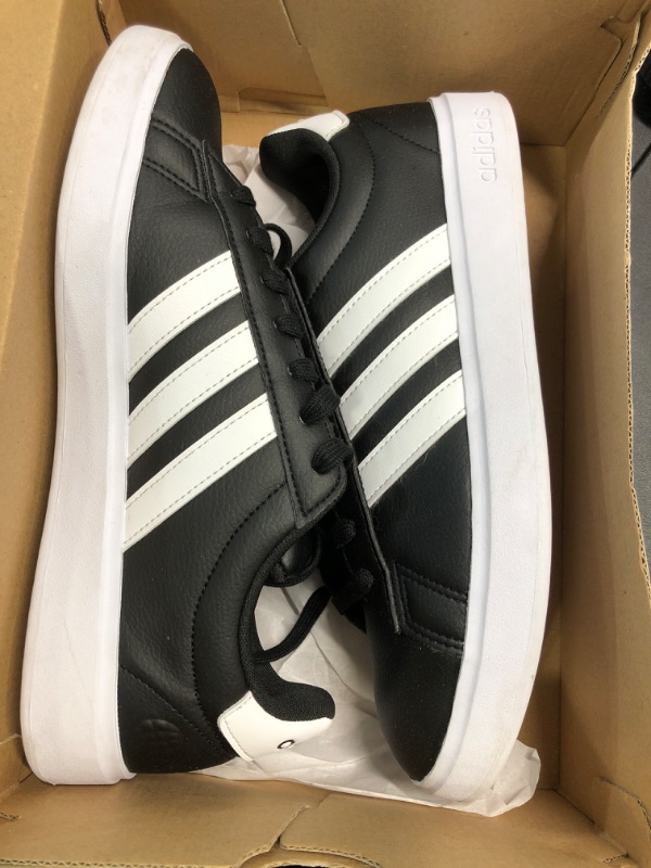 Photo 2 of adidas Men's Grand Court 2.0 Tennis Shoe 9.5 Core Black/Ftwr White/Core Black