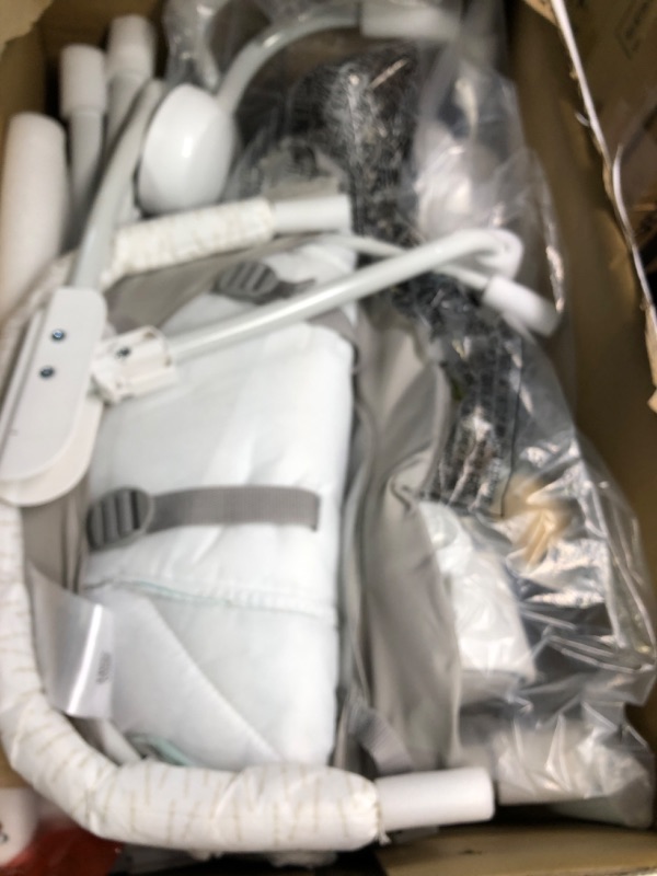 Photo 1 of Ingenuity InLighten 5-Speed Baby Swing - Swivel Infant Seat, 5 Point Safety Harness, Nature Sounds, Lights - Kitt Fox