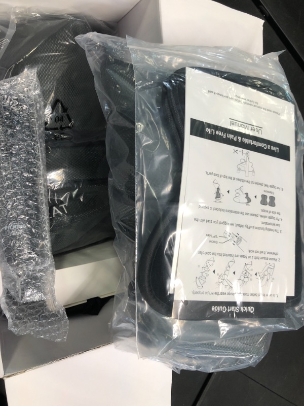 Photo 1 of FIT KING Foot and Leg Massager for Circulation with Knee Heat with Hand-held Controller 3 Modes 3 Intensities FT-011A
