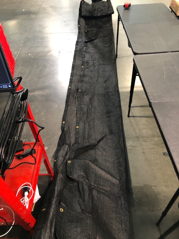 Photo 1 of 20ftx4ft black tarp cover