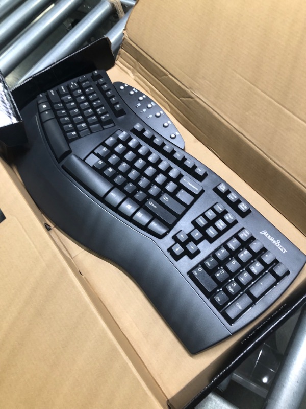 Photo 3 of Wireless Ergonomic Keyboard with Gel Wrist Rest Bundle