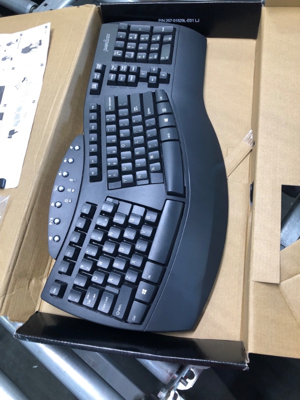 Photo 3 of Wireless Ergonomic Keyboard with Gel Wrist Rest Bundle