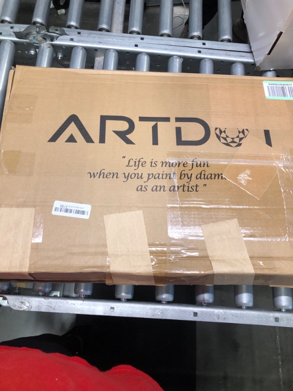 Photo 1 of ARTDOT A2 LED Light Pad for Diamond Painting USB Powered Light Board Kit, Adjustable Brightness with 12 Angles Stand and Clips