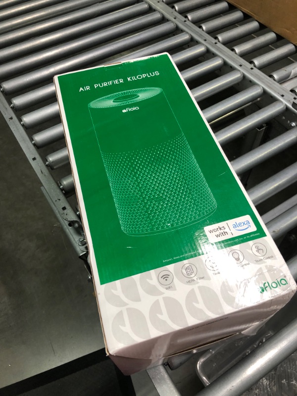 Photo 1 of Afloia Air Purifiers for Home Large Room Up to 1076 Ft², Smart WiFi Voice Control H13 HEPA Air Purifiers for Bedroom, Air Purify Filter Cleaner for Pets Odor Smoke Dust Mold Pollen, Work with Alexa White