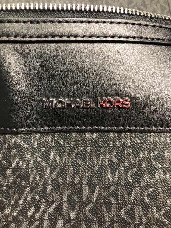 Photo 3 of Michael Kors Extra Large Top Zip Duffle Bag (Black)
