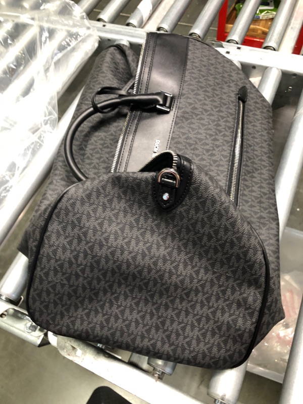 Photo 2 of Michael Kors Extra Large Top Zip Duffle Bag (Black)
