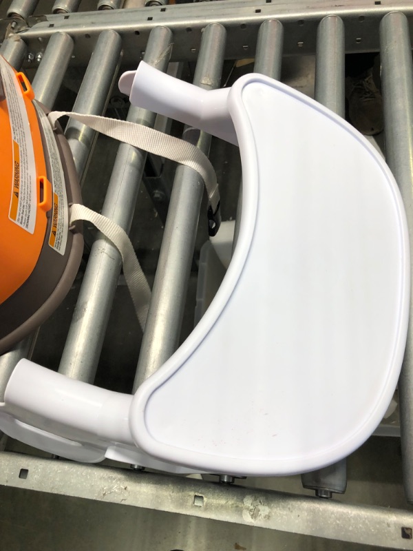 Photo 1 of Infantino Grow-with-Me 4-in-1 Two-Can-Dine Feeding Booster Seat, Fox-Theme, Space-Saving Design, Infant Booster for 4M+, Toddler Seat for 3Y+
