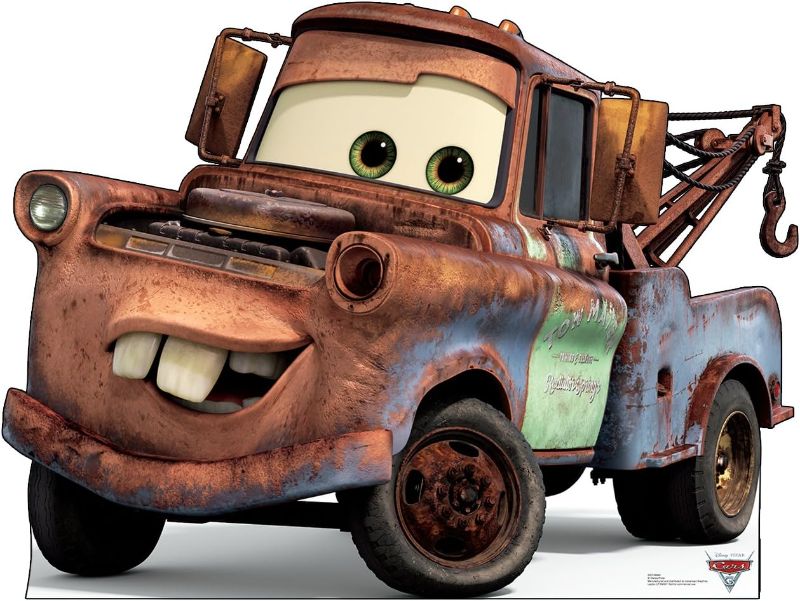 Photo 1 of Advanced Graphics Mater Life Size Cardboard Cutout Standup - Disney Pixar's Cars 3 (2017 Film)
