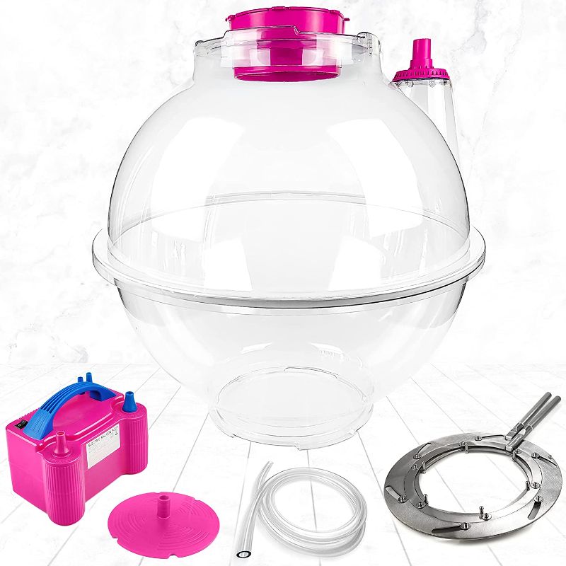 Photo 1 of BLOONSY Balloon Stuffing Machine | Balloon Stuffer Machine Kit with Electric Air Pump and Expander Tool