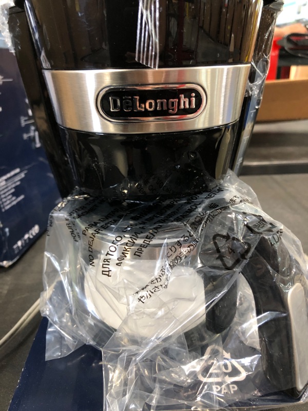 Photo 1 of DeLonghi drip coffee maker ICM14011J (Black)