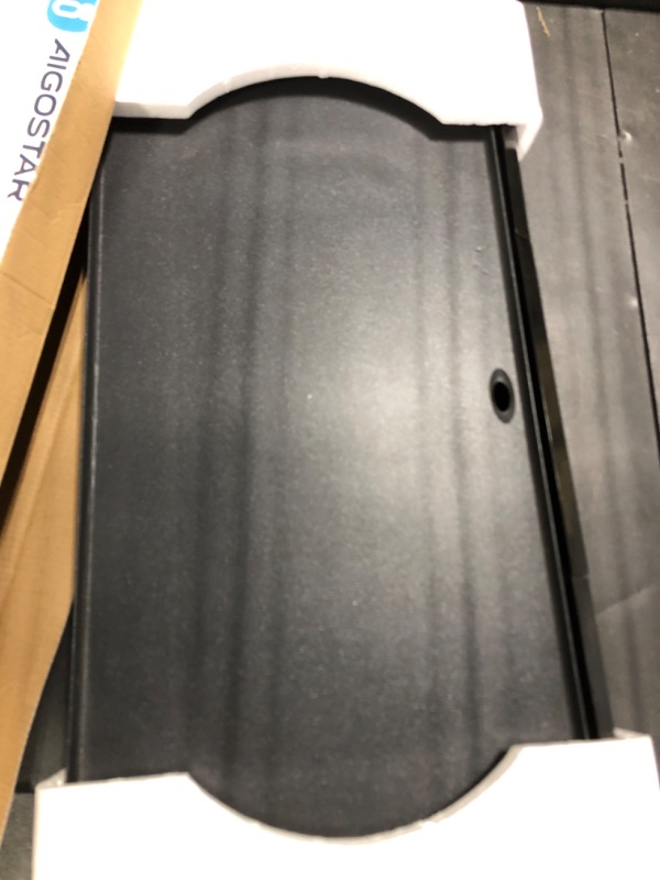 Photo 1 of Aigostar Electric Griddle Nonstick 1500W Pancake Griddle 8-Serving Electric Indoor Grill 5-Level Control with Adjustable Temperature & Oil Drip Tray for Easy Cleaning, 20” x 10” Family-Sized, Black Griddle B Griddle B