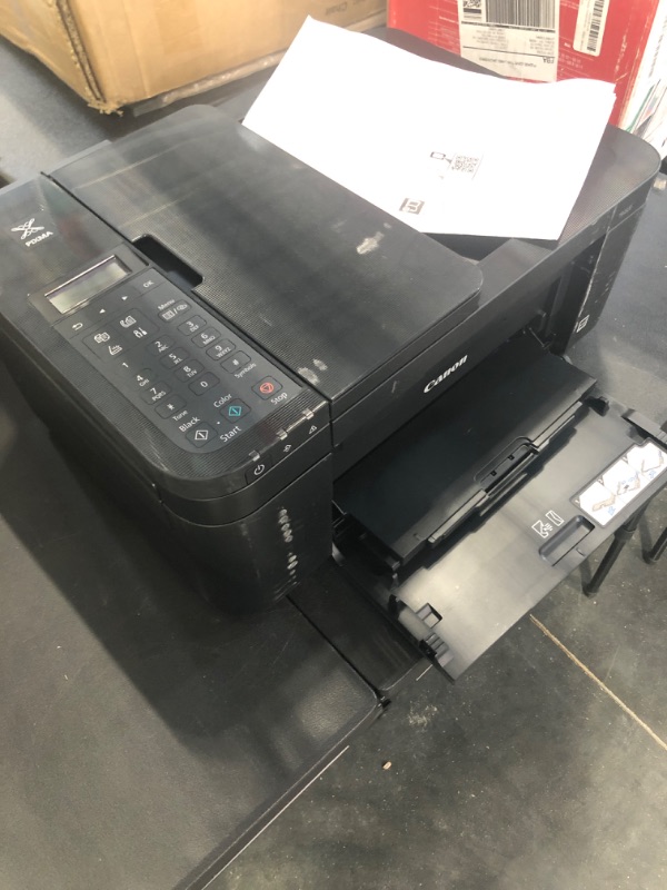 Photo 2 of Canon PIXMA TR4520 Wireless All in One Photo Printer with Mobile Printing, Black, Works with Alexa