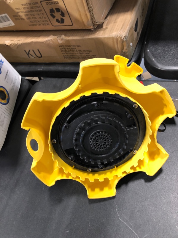 Photo 4 of WAYNE Waterbug 1/6 HP 1350 GPH Submersible Multi-Flo Technology-Water Removal and Transfer Pump, Yellow WWB WaterBug 1/6 HP 1350 GPH